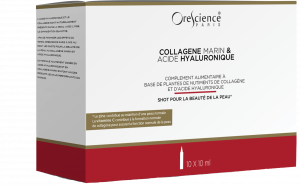 Marine collagen and hyaluronic acid shots 